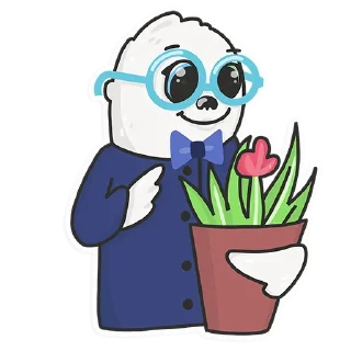 Стикер Нерп Нерпыч - 2