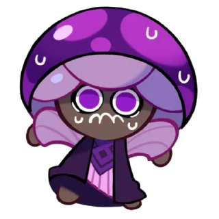 Стикер Poison Mushroom Cookie - 0