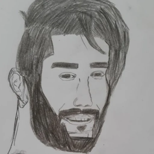 эскиз искусство человеческое лицо