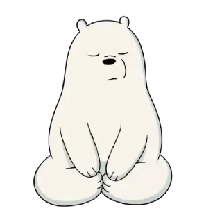 Стикер Polar (We Bare Bears) - 9
