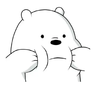 Стикер Polar (We Bare Bears) - 11