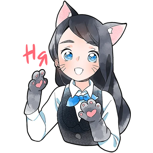 Sticker PolinaNyasticks - 1