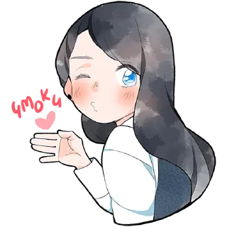 Стикер Полина @Nyasticks - 3