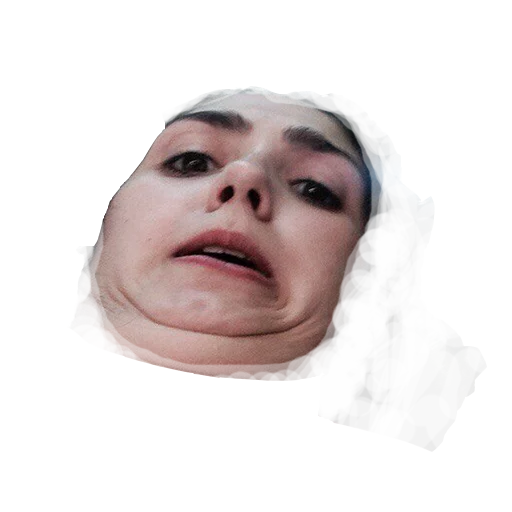 human face lip cheek