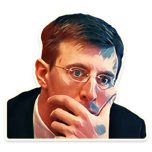 человеческое лицо очки живопись