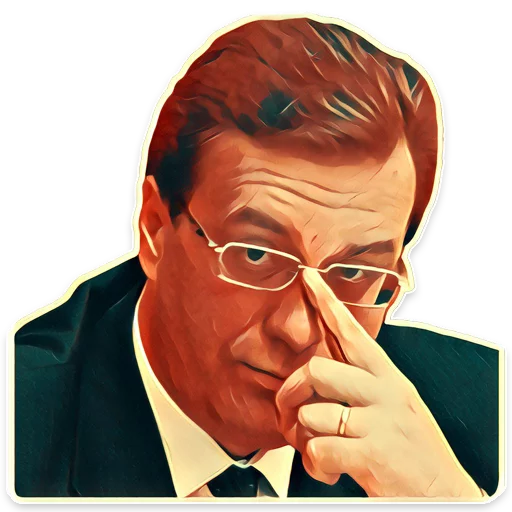 human face glasses man