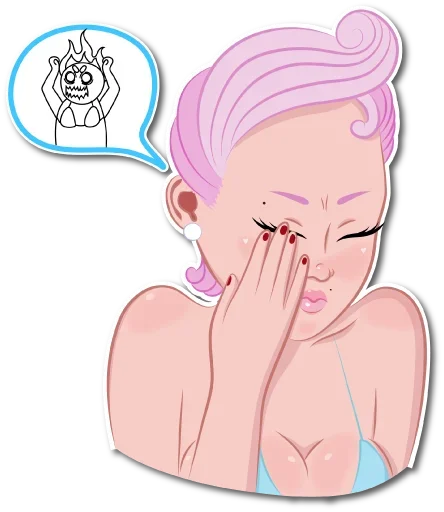 Sticker PolnyjRotZabot - 1