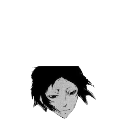 черно-белый человеческое лицо эскиз