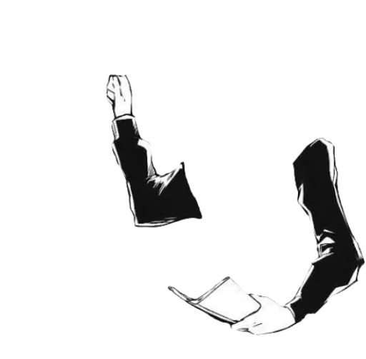 черно-белый танцевать