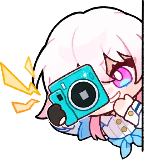 Стикер Март 7 | @honkaistarrailofficial - 0