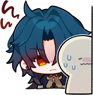 Стикер И бессмертие не вечно | @honkaistarrailofficial - 6