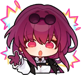 Стикер И бессмертие не вечно | @honkaistarrailofficial - 3