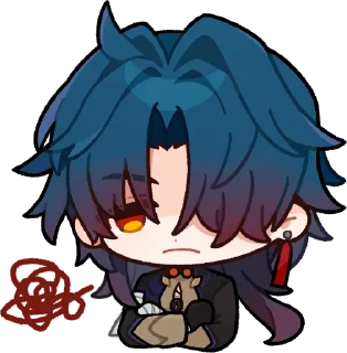 Стикер И бессмертие не вечно | @honkaistarrailofficial - 4