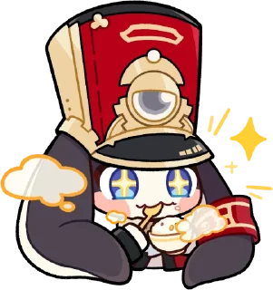 Стикер Галерея Пом-Пом | Пом-Пом @honkaistarrailofficial - 2