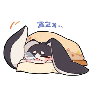 Sticker Пом Пом by @stickerstgfennec - 2