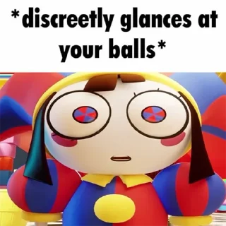 Стикер Pomni Jussy9375 - 0