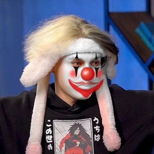 Человек одежда клоун