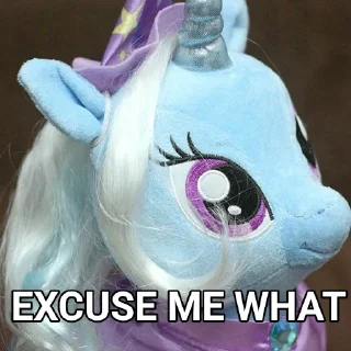 Стикер Trixie go bbbb - 1