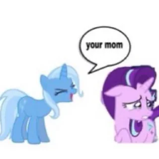 Стикер Trixie go bbbb - 2