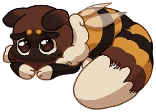 Стикер Пуф без надписей @stickers_vk - 0