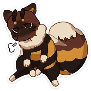 Стикер Пуф без надписей @stickers_vk - 5