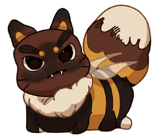 Стикер Пуф без надписей @stickers_vk - 11