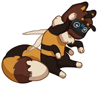 Стикер Пуф без надписей @stickers_vk - 3