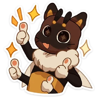 Стикер Пуф без надписей @stickers_vk - 8