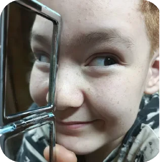 Sticker Попа ах ах - 1