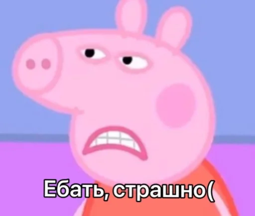 cartoon animal figure pig