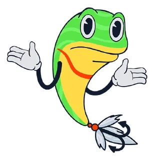 Sticker Поппер | Рыбацкая барахолка - @fishfair - 0