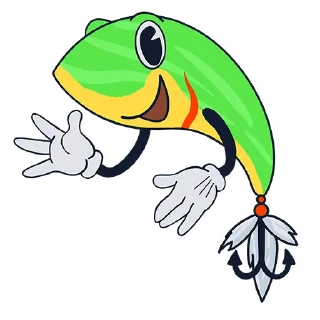 Sticker Поппер | Рыбацкая барахолка - @fishfair - 7