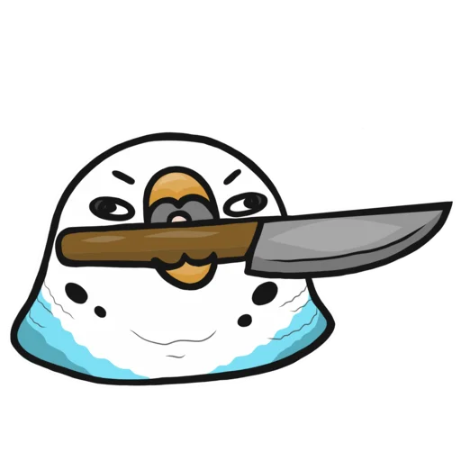 Sticker Попуг - 11