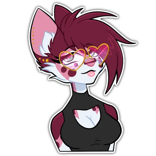 Sticker PoppyTheCatFox - 1