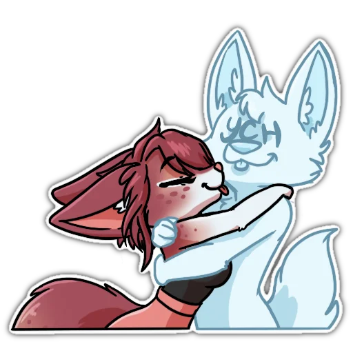 Sticker PoppyTheCatFox - 1