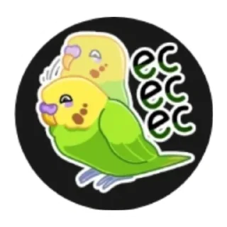 Sticker Попуга - 8