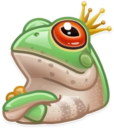 мультфильм амфибия фигура животного