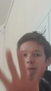 person human face wall