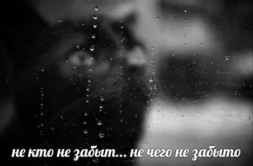 screenshot black and white rain