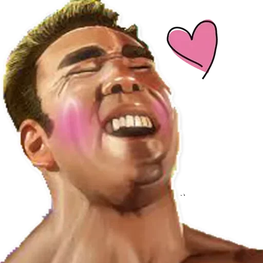 человеческое лицо мультфильм челюсть