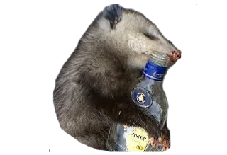 Sticker Possum style - 5