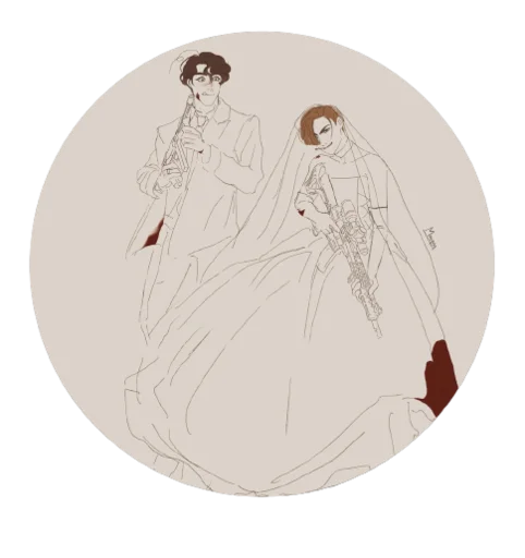 sketch drawing woman