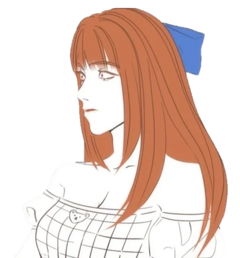 anime cartoon sketch