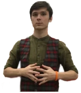 person human face clothing