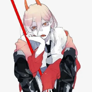 Стикер Power(Chainsaw Man) - 3