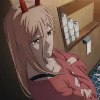 Стикер Power(Chainsaw Man) - 11