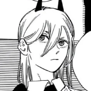 Стикер Power(Chainsaw Man) - 1