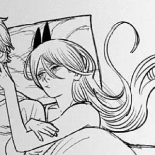 Стикер Power(Chainsaw Man) - 7