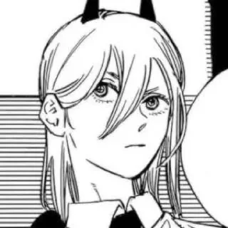 Sticker Power Chainsaw Man || @ivelazr - 0