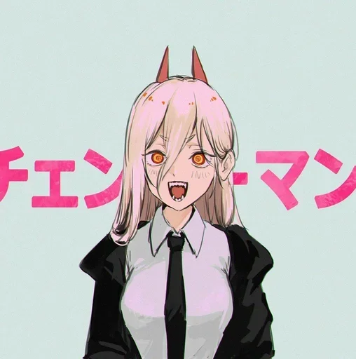 Sticker Power Chainsaw Man || @ivelazr - 10